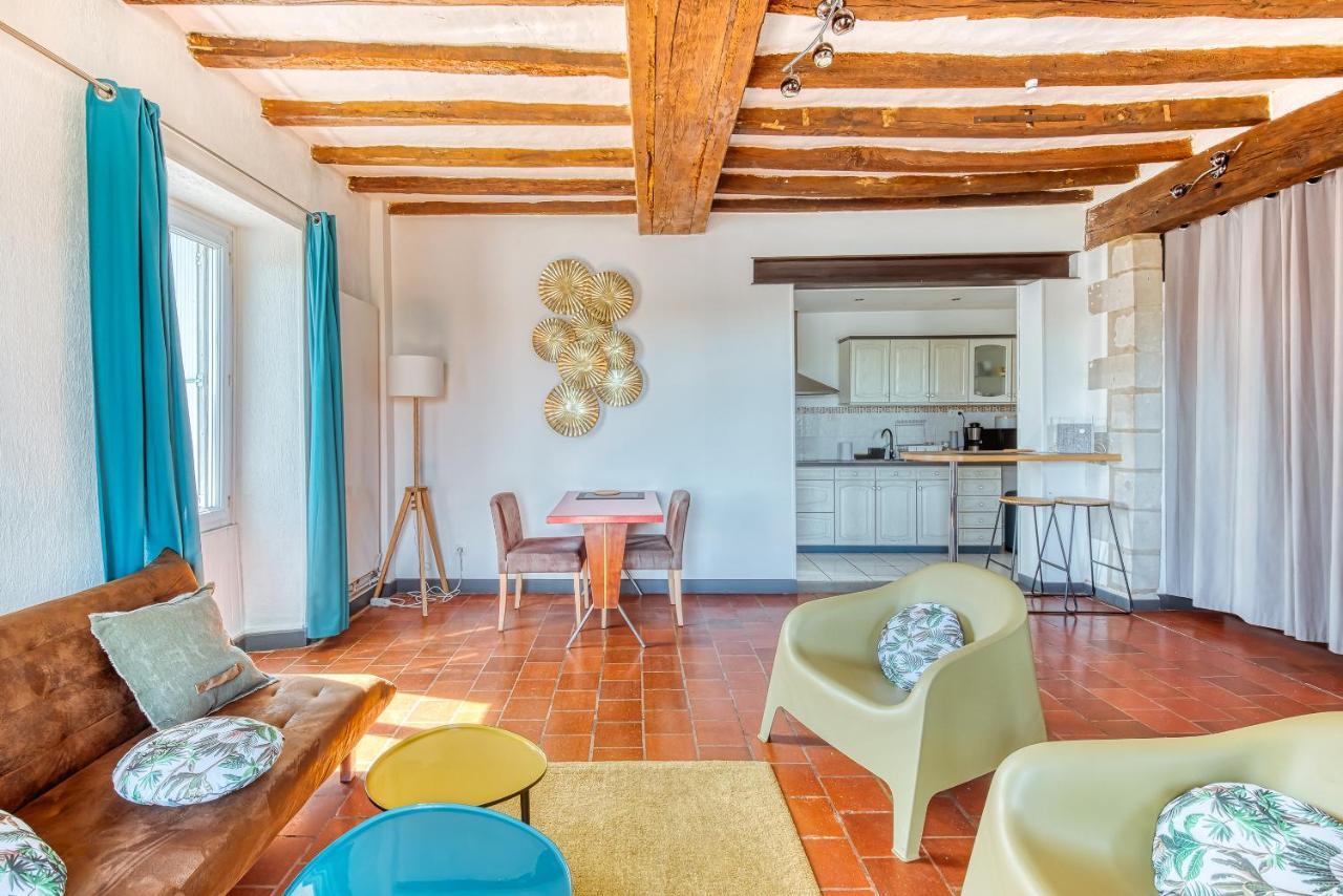 Monkey Paradise Bel Appartement Vue Loire Bouchemaine ภายนอก รูปภาพ